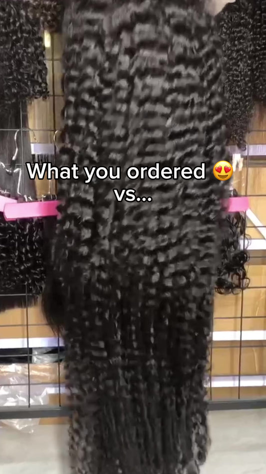30"-40" LONG CURLY HD WIG